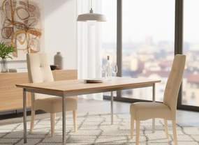 Καρέκλα Elysion - Μπεζ (2) τεμάχια