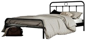 Κρεβάτι  IASON για στρώμα 150χ200 διπλό με επιλογή χρώματος