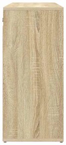 vidaXL Παπουτσοθήκη Sonoma Δρυς 77.5 x 30 x 67 εκ. Επεξεργασμένο ξύλο