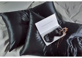 Μεταξωτή Μαξιλαροθήκη Φάκελος (50x76) Down Town Mulberry Silk Black