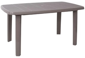 SORRENTO Τραπέζι Oval Dining Κήπου - Βεράντας, PP Απόχρωση Tortora 140x80x74cm oval Ε365,4