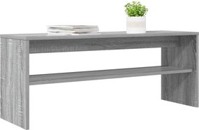 vidaXL Ντουλάπι TV 100 x 30 x 40 εκ Γκρι Sonoma