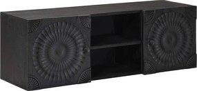 vidaXL Ντουλάπι TV Μαύρο 105 x 30 x 35 εκ