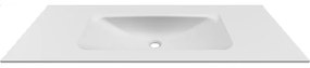 Karag Anim 120 Επικαθήμενος Νιπτήρας Πορσελάνης 120.5x46.5x12cm White