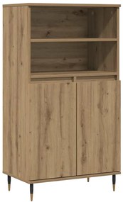 vidaXL Ντουλάπι Αρτισιανή Δρυς 60x36x110 εκ. από Επεξεργασμένο Ξύλο