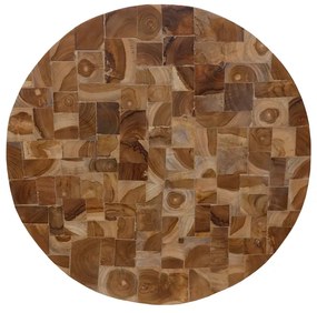 Διακοσμητικό τοίχου Sorendine φυσικό ξύλο Φ60x4εκ Υλικό: RECYCLE WOOD 336-000018