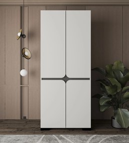 Ντουλάπα Γκρι DREIN 90x52x210