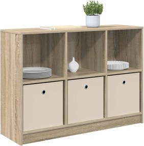 vidaXL Πλαϊνό γραφείο Δρύς Sonoma 102 x 32 x 73,5 εκ