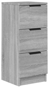 vidaXL Ντουλάπι Γκρι Sonoma 30x30x70 εκ. από Επεξεργασμένο Ξύλο