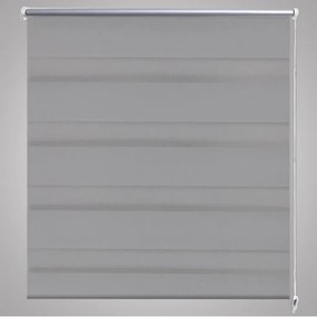 vidaXL Σύστημα Σκίασης Ρόλερ Zebra Γκρι 50 x 100 εκ.