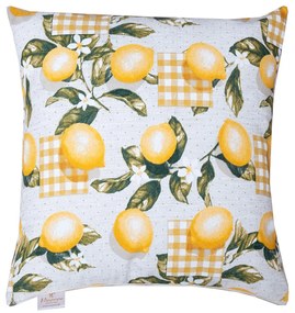 Διακοσμητικό Μαξιλάρι (45x45) Viopros Λεμονιά