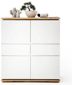 Μπουφές Μαύρη Λάκα 102x115x40