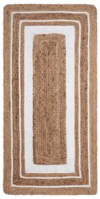 Χαλί Διαδρόμου (70x160) Silk Fashion 1726 Natural/White