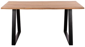 ΤΡΑΠΕΖΙ ΤΡΑΠΕΖΑΡΙΑΣ SOFIA SLIM HM8500.11 ΜΑΣΙΦ ΞΥΛΟ ΑΚΑΚΙΑΣ 160x90x76Υ εκ.