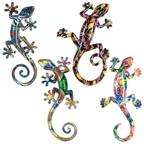 Αγαλματίδια και Signes Grimalt  Lizards S Resin Set 4U