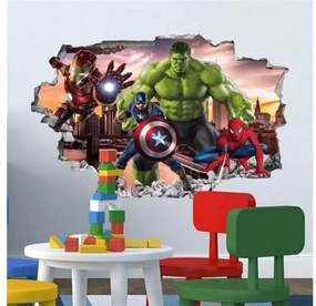 Αυτοκόλλητα Τοίχου με Υπερήρωες Avengers Cartoon B0BX3Q6Y5S B0BX3Q6Y5S