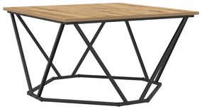 vidaXL Τραπεζάκι σαλονιού artisan δρυς 80 x 80 x 45 cm