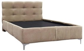 Bed with Floor Salvador Fylliana Beige 220x170x110 cm