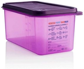 Δοχείο Τροφίμων Αεροστεγές AR00061393 32,5x17,6x15cm 6Lt Purple Araven Plastic