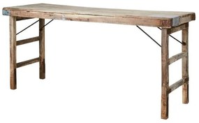 Πτυσσόμενο Τραπέζι Καφέ Ξύλο 175cm Unique 076-209-00 Affari Of Sweden-076-209-00-Καφέ 076-209-00