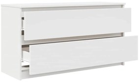 vidaXL Έπιπλο Τηλεόρασης Λευκό 100x35x54 εκ. Επεξεργασμένο Ξύλο