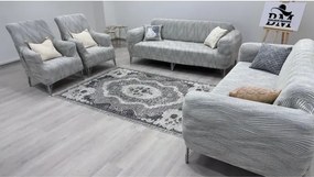 Stewehome σετ καλύμματα καναπέ με σχέδιο φύλλου 180x230 cm