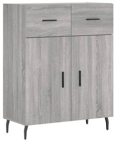 vidaXL Ντουλάπι Γκρι Sonoma 69,5 x 34 x 90 εκ. από Επεξεργασμένο Ξύλο