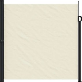 vidaXL Σκίαστρο Πλαϊνό Συρόμενο Κρεμ 200 x 300 εκ.