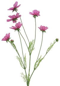 Τεχνητό Κλαδί Κόσμος 6802-7 92cm Purple Supergreens Πολυαιθυλένιο