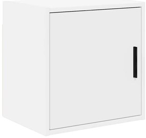 vidaXL ντουλάπι τοίχου γκαράζ Λευκό κατασκευασμένο ξύλο