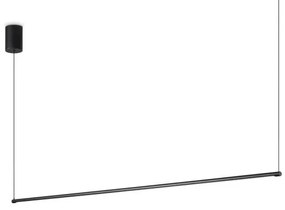 Γραμμικό Κρεμαστό Φωτιστικό LED 19W Μαύρο 2700Κ Essence 341033 Ideal Lux 341033