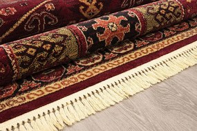 ΧΑΛΙ PERSIA 6057 BURGUNDY ΜΕ ΚΡΟΣΣΙ - 160X230  NewPlan