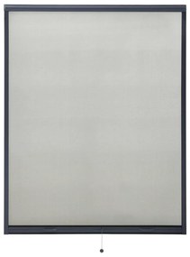 vidaXL Σήτα Παραθύρου Κάθετης Κίνησης Ανθρακί 140 x 170 εκ.