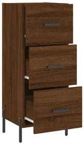 vidaXL Ντουλάπι Καφέ Δρυς 34,5 x 34 x 90 εκ. Επεξεργασμένο Ξύλο