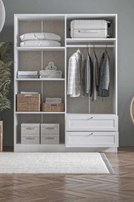 Wardrobe Terra 182 White