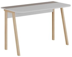 Γραφείο Luton 855DTE3858 120x60x75cm White-Oak