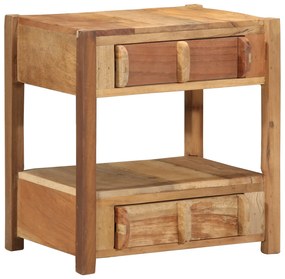 vidaXL Κομοδίνο 43x32x46 εκ. Ξύλο Μοναδικό
