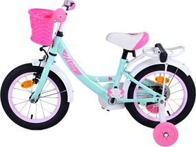 Ashley 14 Inch 22,5 cm Girls Coaster Brake Mint Green/White