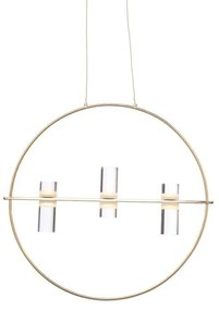 Φωτιστικό Οροφής Led 2835 JNEP12LED53CH 12W 3000Κ 1080lm D53XH173 Gold Aca Decor Αλουμίνιο