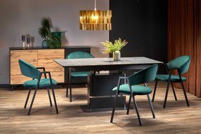 MARTIN table dark grey, leg black DIOMMI V-CH-MARTIN-ST