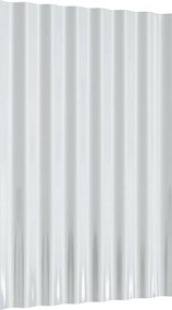 vidaXL Πάνελ Οροφής 12 τεμ. Ανθρακί 60x36 εκ. Γαλβανισμένος χάλυβας