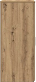 vidaXL ντουλάπι αποθήκευσης Artisan Oak Κατασκευασμένο ξύλο