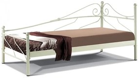 Kαναπές Κρεβάτι Κύμα τριθέσιος μεταλλικός 90x190