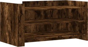 vidaXL Τραπεζάκι Σαλονιού Sonoma Δρυς 100x50x50 εκ. Επεξεργ. Ξύλο