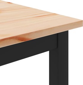 vidaXL Τραπεζάκι σαλονιού Φυσικό 100 x 100 x 45 cm