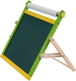 VEVOR 3-in-1 Tabletop Kids Art Easel Double-Sided Magnetic Whiteboard Chalkboard