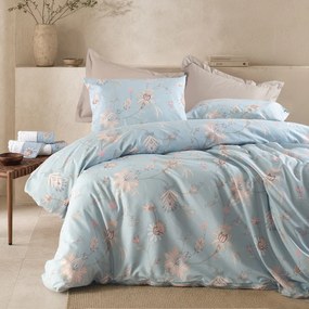 Σεντόνια King Size (Σετ) Rythmos Nezure Γαλάζιο