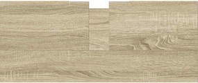 vidaXL Ντουλάπι Μπάνιου Sonoma Δρυς 80 x 33 x 60 εκ. από Επεξεργ. Ξύλο