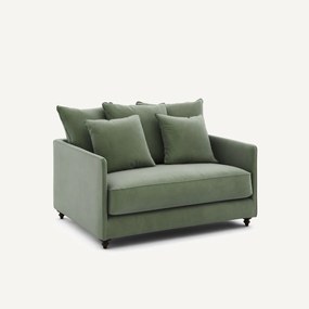 2θέσιος πτυσσόμενος καναπές από βελούδο, Lazare