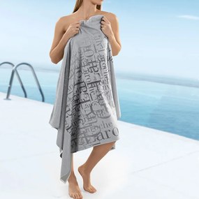 Πετσέτα Θαλάσσης Guy Laroche Printed 2103 Silver